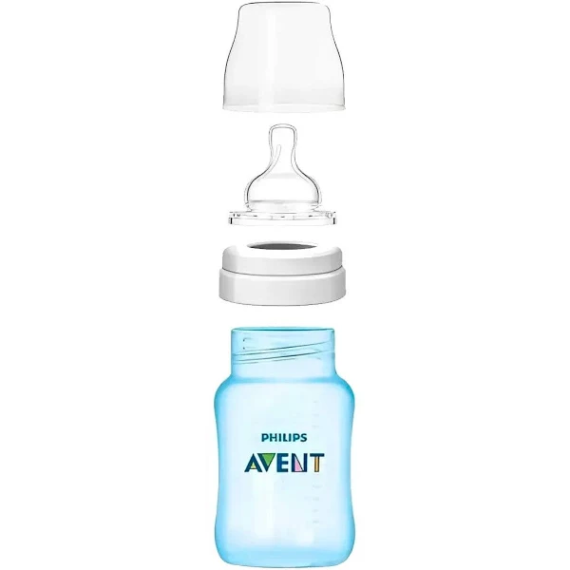 Set mamadera anti-colic 125 ML+260ML+330 ML Rosa-Azul-1