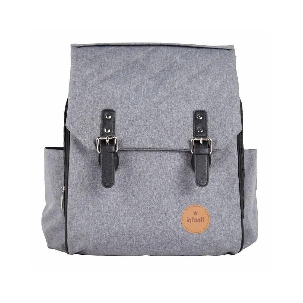 MOCHILA MATERNAL ASPEN GRIS-5