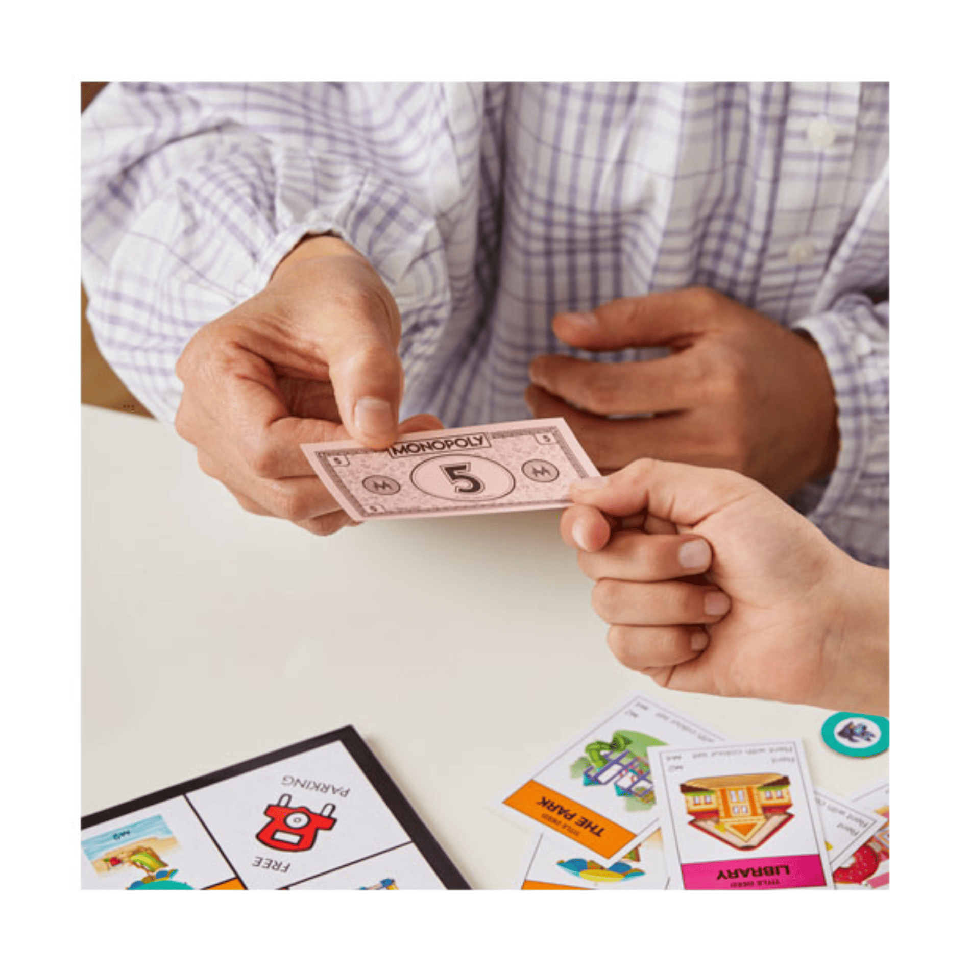 Monopoly Descubre Jugando juego de mesa Hasbro-1
