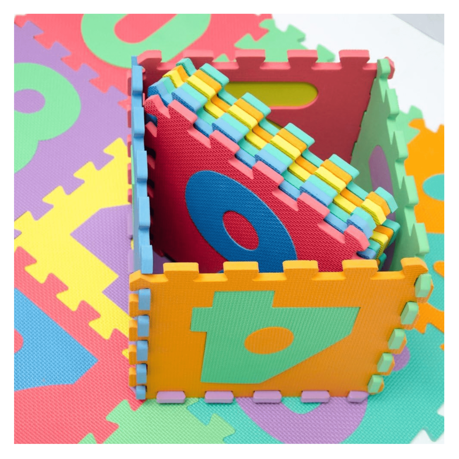 Reloj didáctico Multicolor Desarrollo más Alfombra puzzle-7