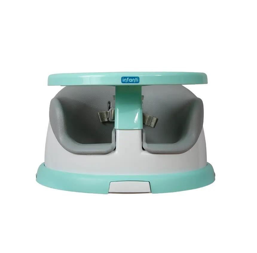 SILLA DE COMER PORTÁTIL & GIRATORIA I-TWIST TURQUESA-1