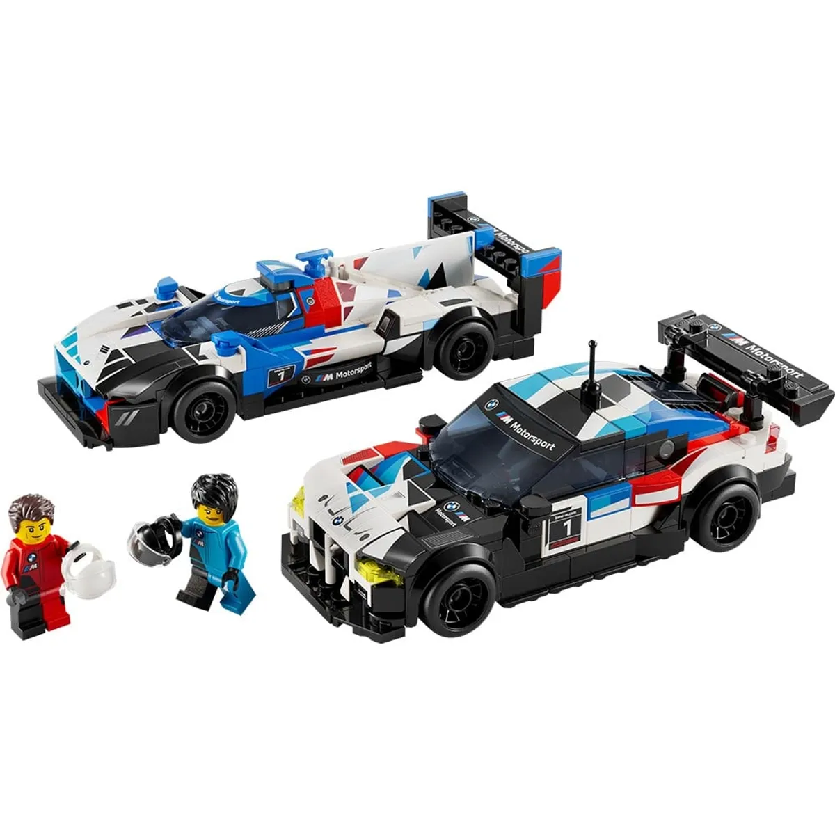 LEGO Speed Champions Coches de Carrera BMW M4 GT3 y BMW M Hybrid V8 (76922) + Poster de Regalo-4