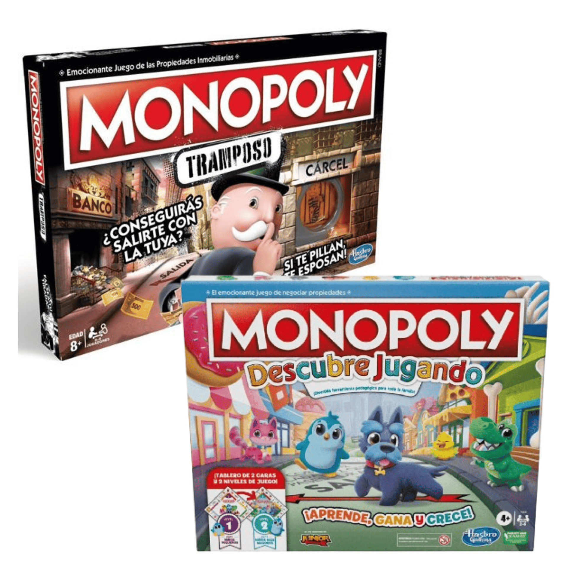 Pack x2 Monopoly Tramposos y Descubre jugando gaming-0