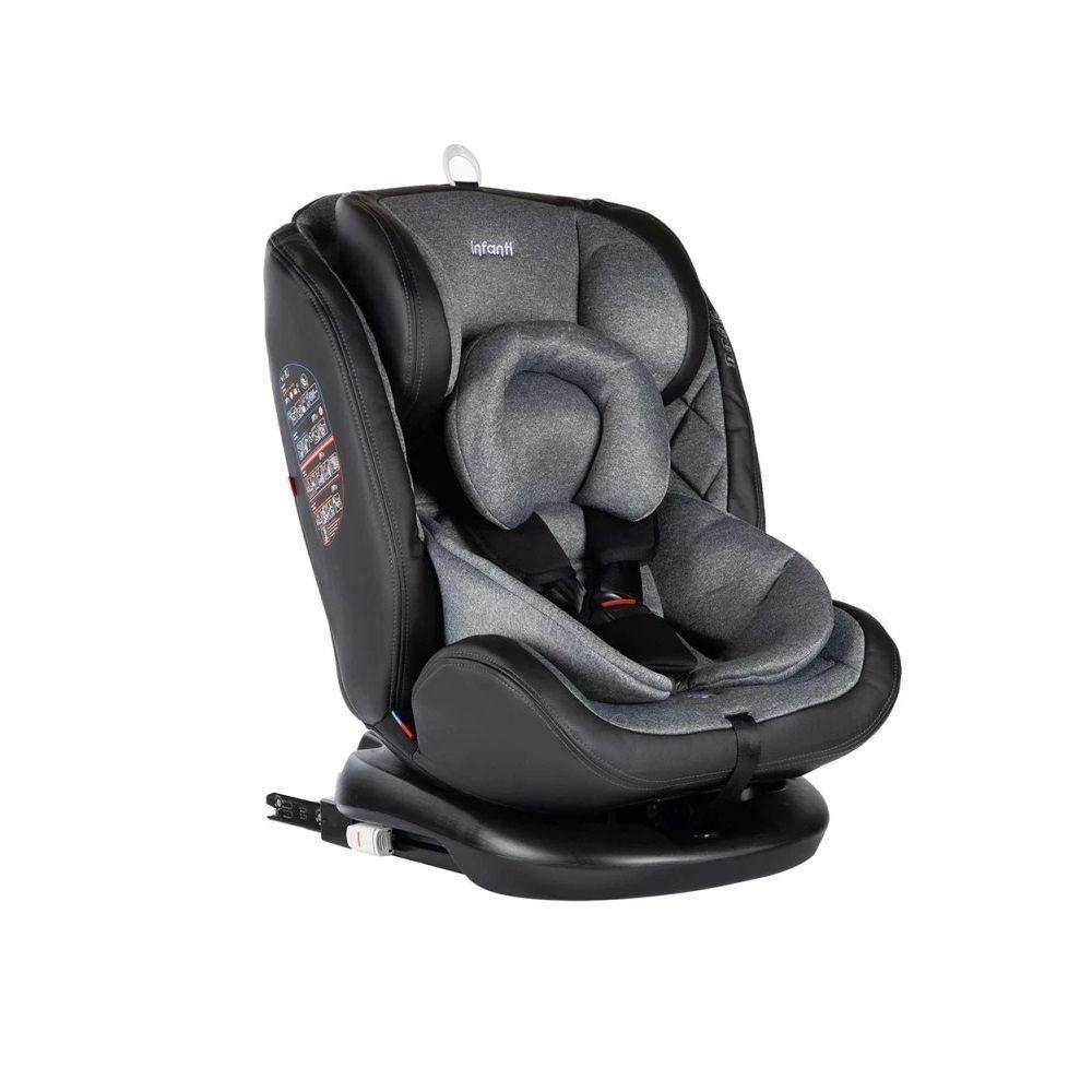 Silla auto convertible I-Giro 360 y Baby on board Amarillo-4