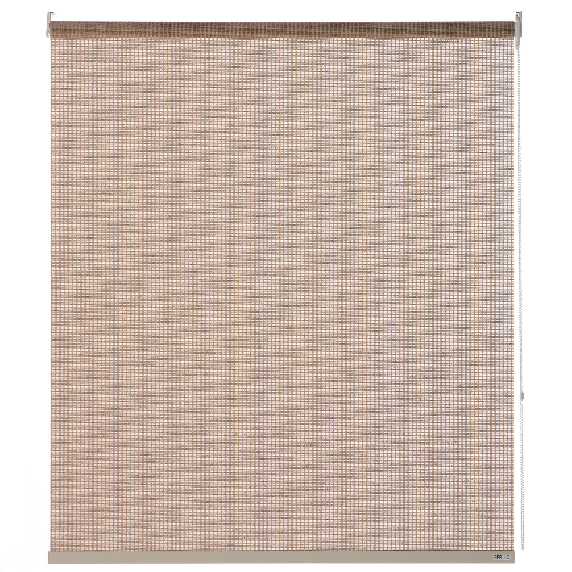 Cortina Roller Fibra 200cm de ancho x 170cm de alto - Altura ajustable - Bertex®-0