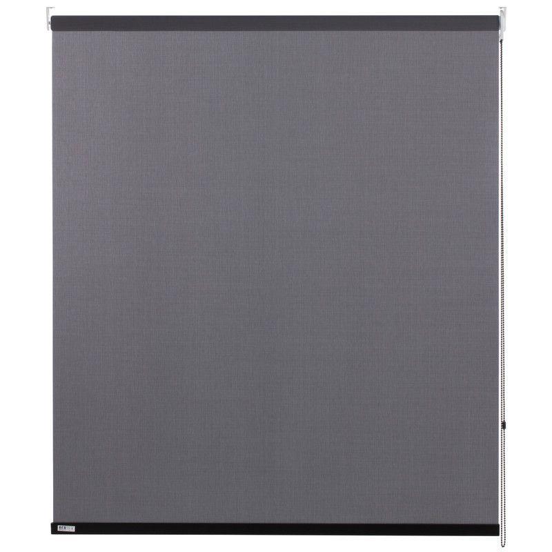 Cortina Roller Sunscreen 90x240 cm Gris Oscura-2