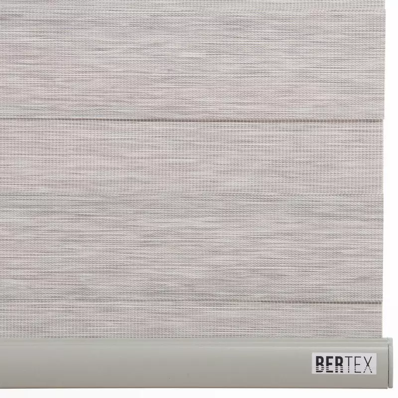 Cortina Roller Dúo Traslúcido 120x235cm Gris Claro-3