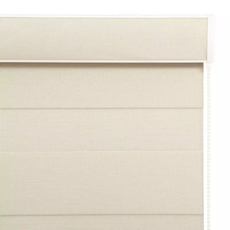 Cortina Roller Dúo Blackout 155x235 cm Beige-0