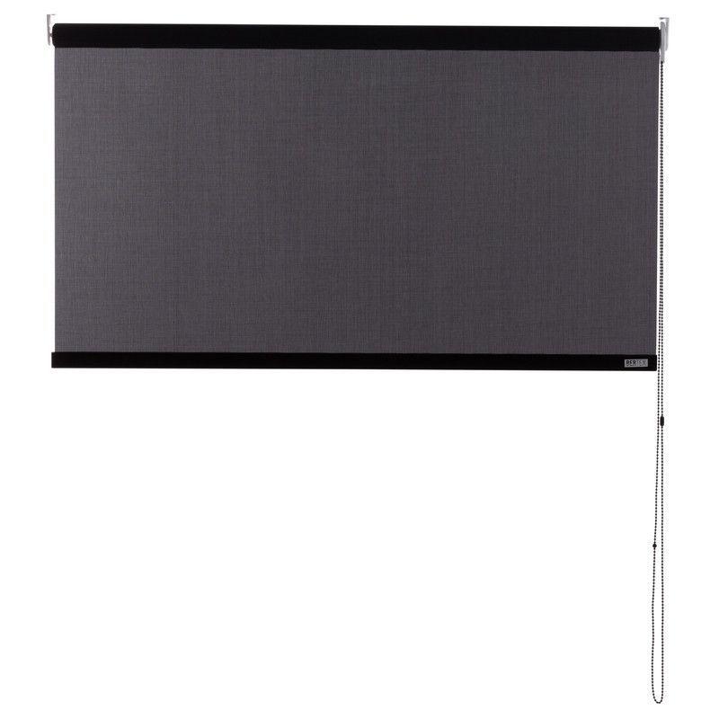 Cortina Roller Sunscreen 115x170 cm Negra-3