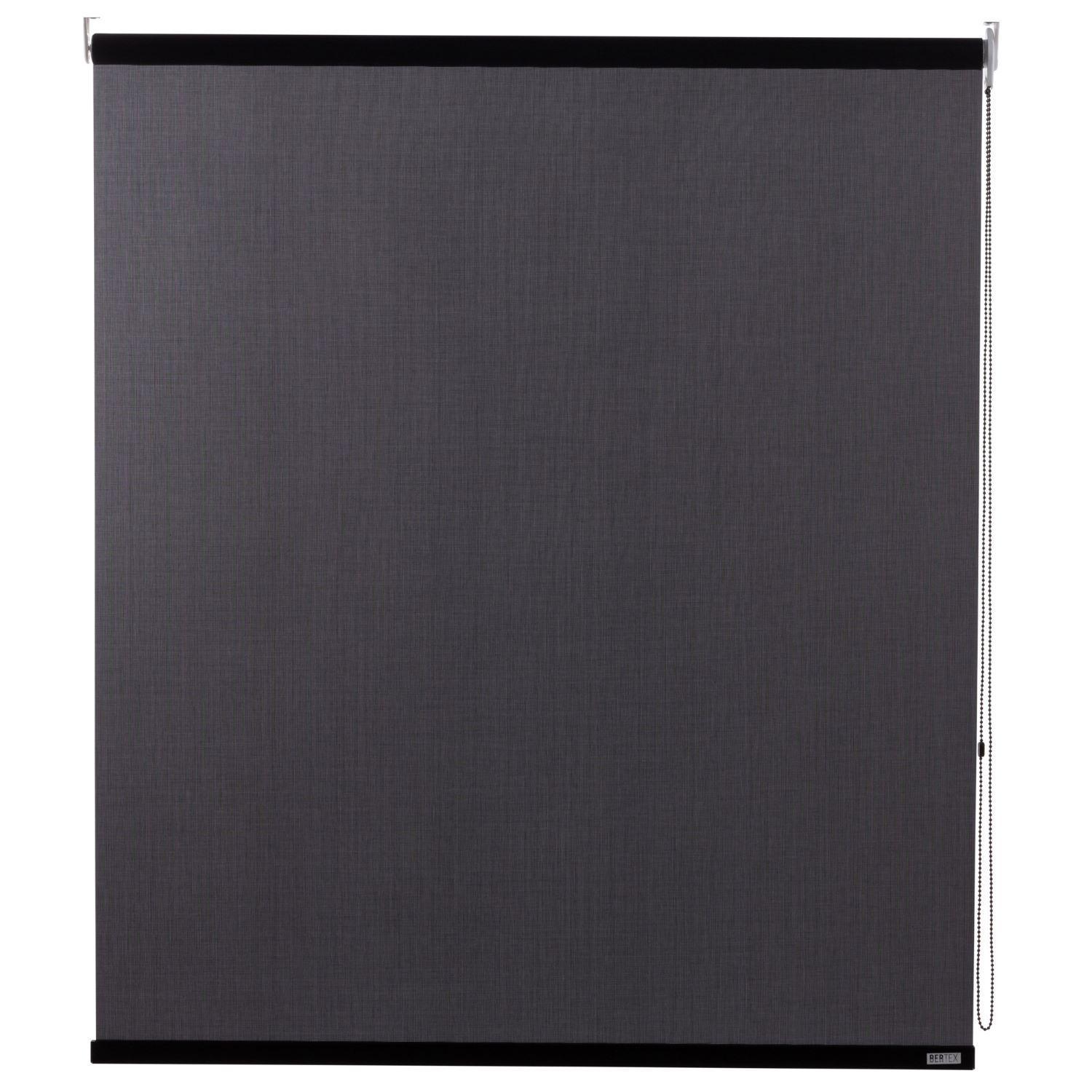 Cortina Roller Sunscreen 115x170 cm Negra-0