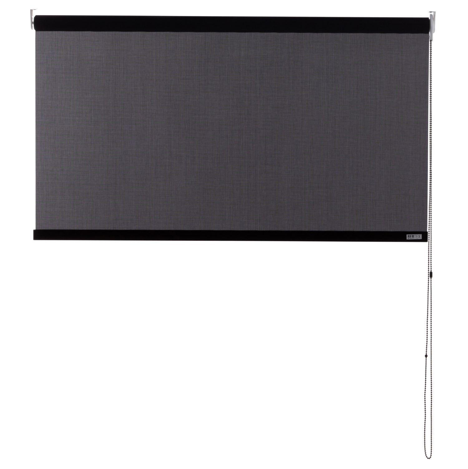 Cortina Roller Sunscreen 115x170 cm Negra-3