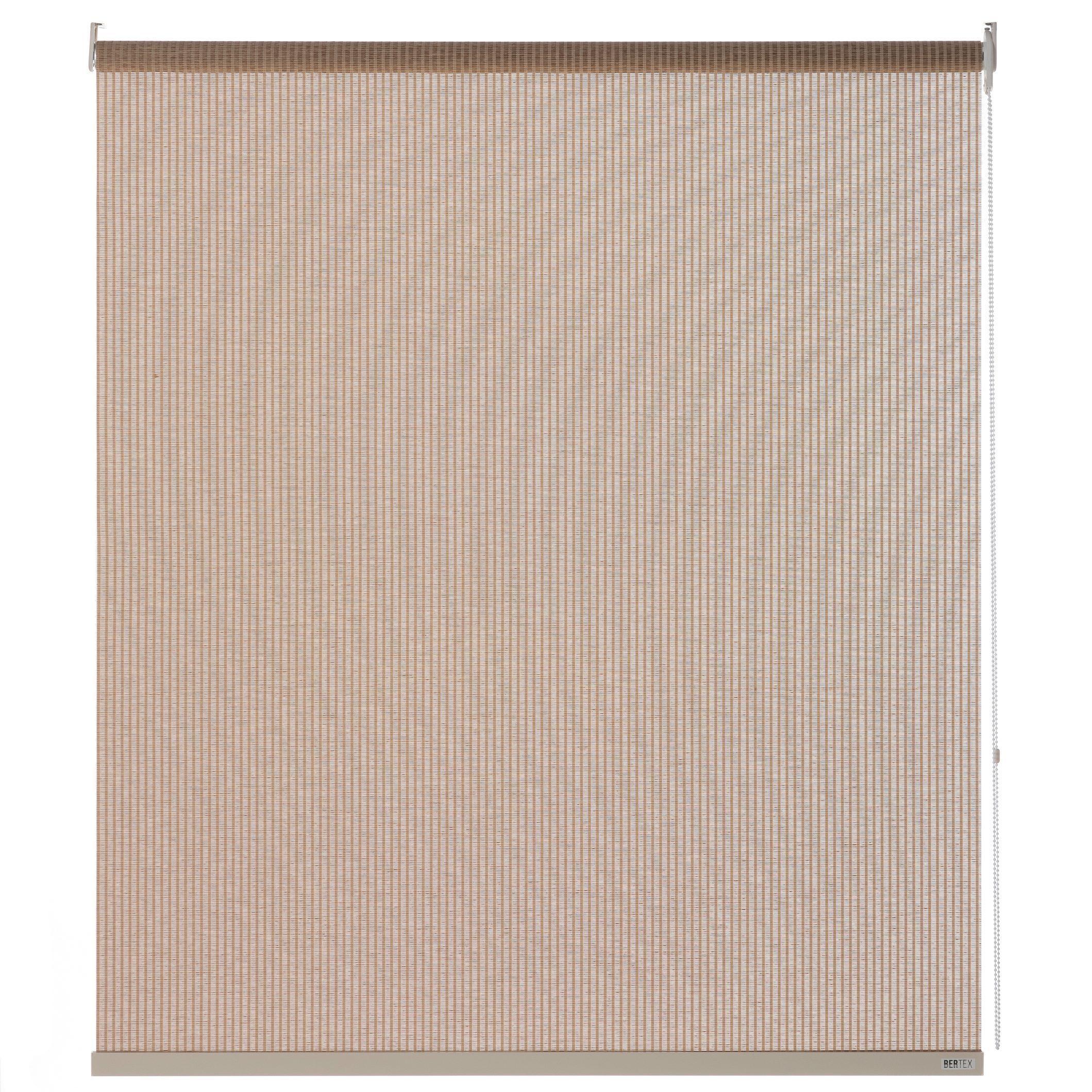 Cortina Roller Fibra 195cm de ancho x 240cm de alto - Altura ajustable - Bertex®-0