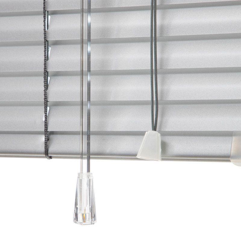 Mini persiana 25 mm plata 120x230 cm-4