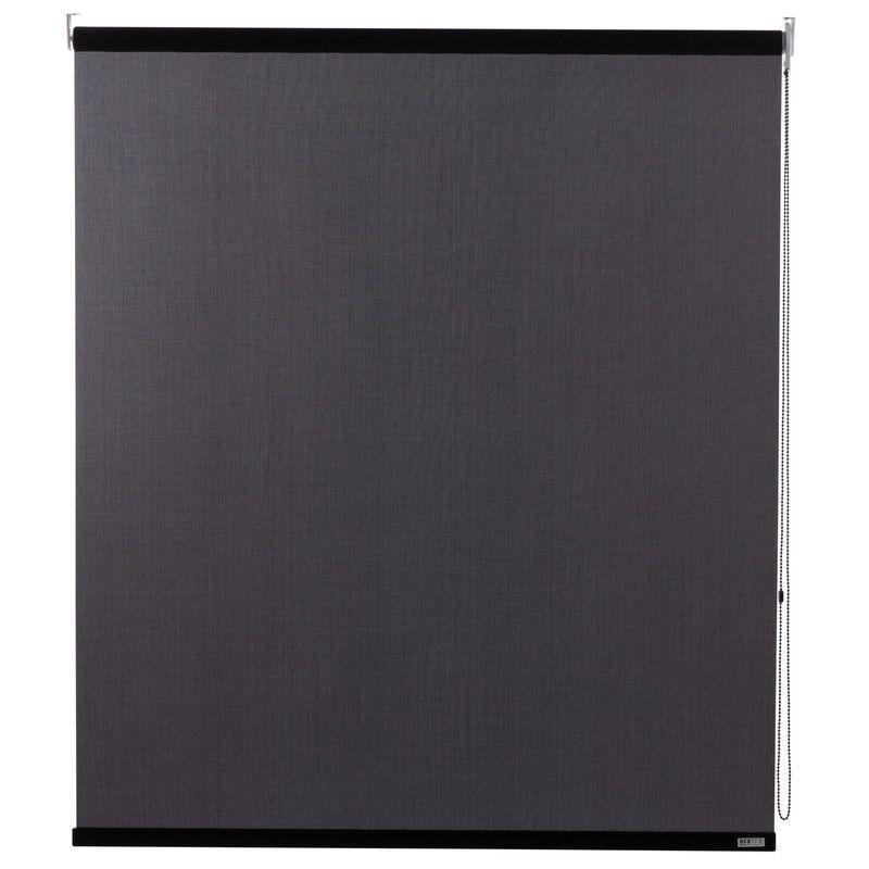 Cortina Roller Sunscreen 130x240 cm Negra-2