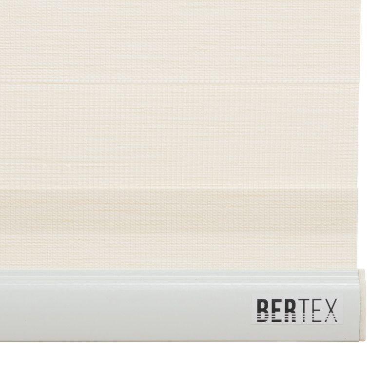 Cortina Roller Dúo Traslúcido 80x235 cm Hueso-3