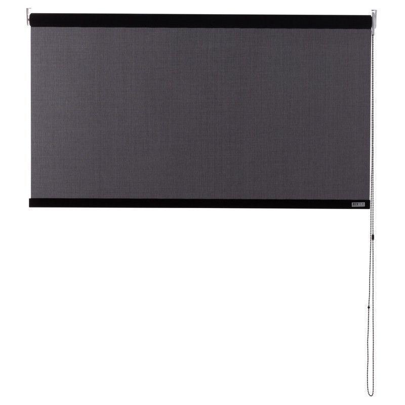 Cortina Roller Sunscreen 95x170 cm Negra-3
