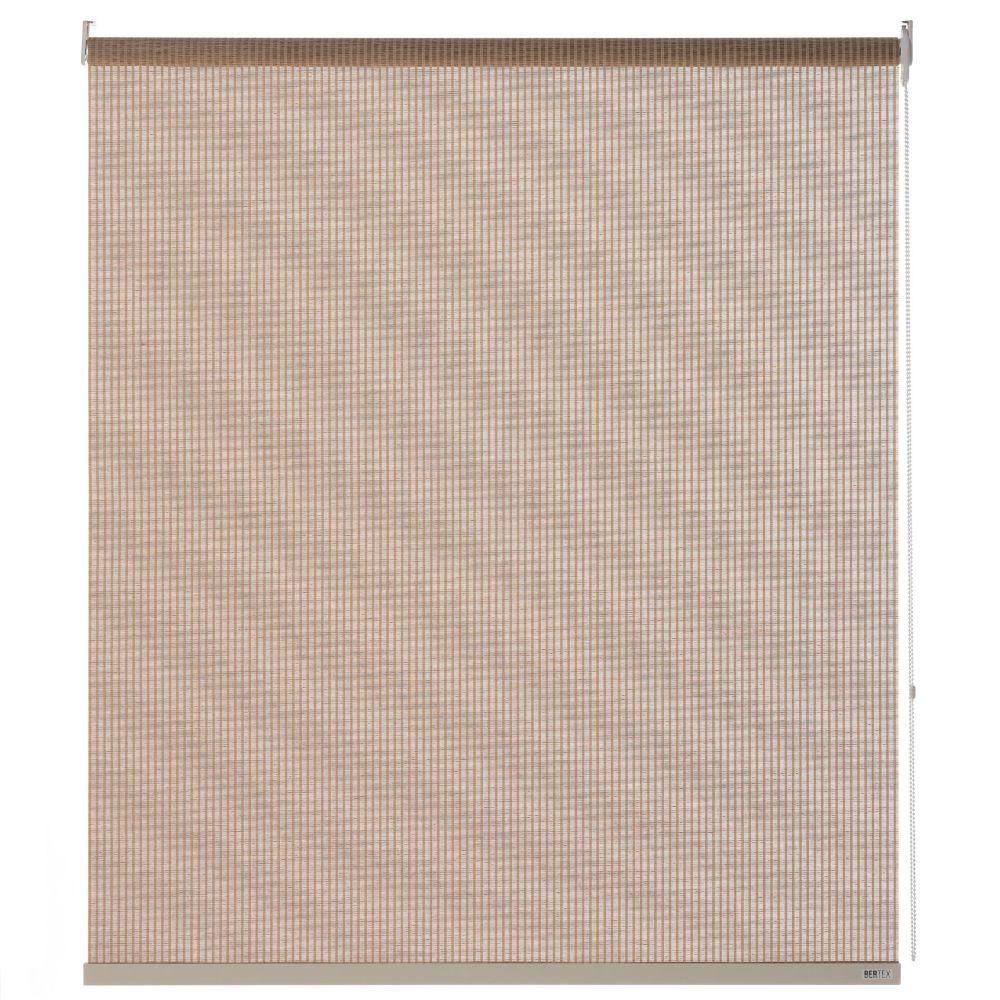 Cortina Roller Fibra 205cm de ancho x 240cm de alto - Altura ajustable - Bertex®-0