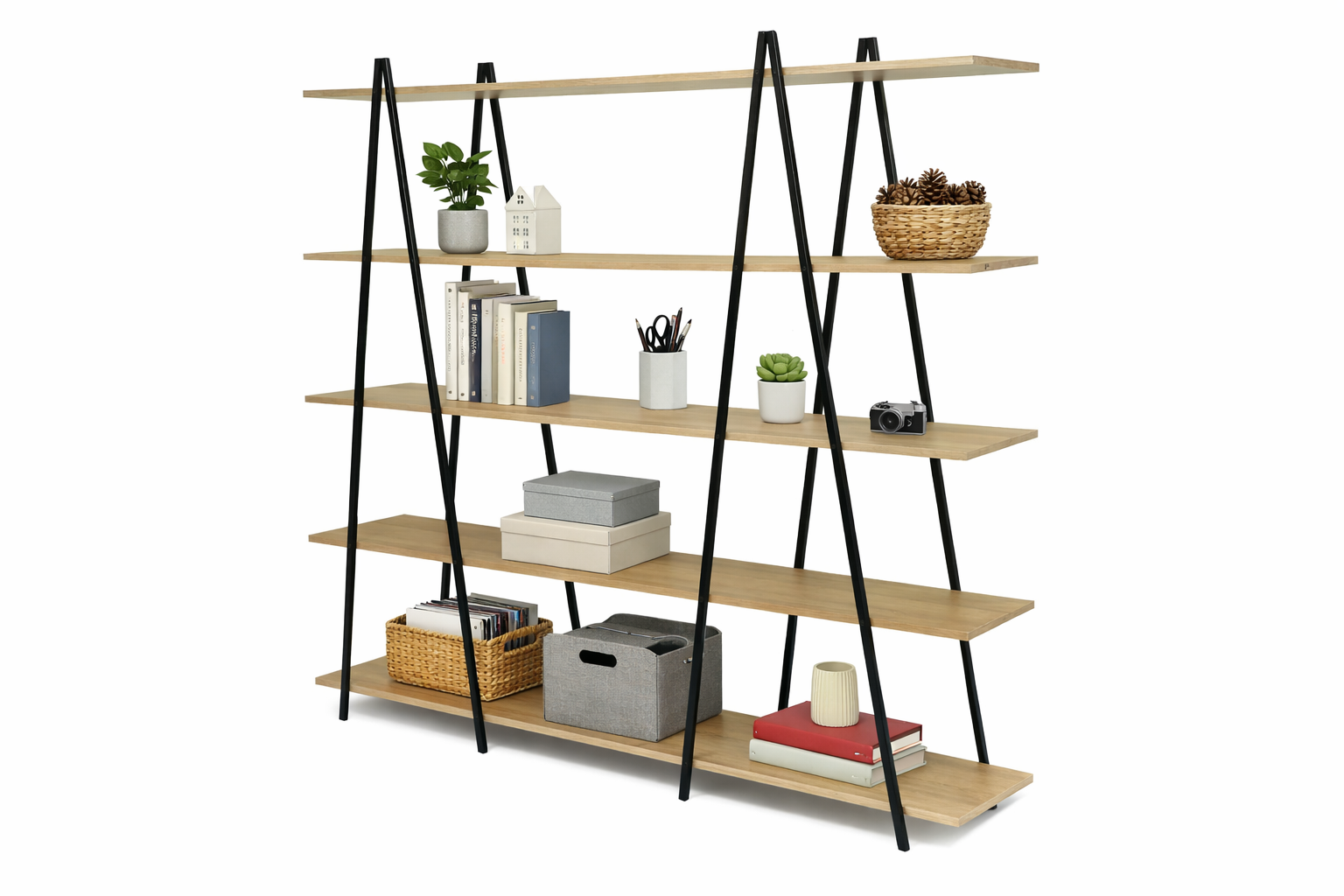 Estante 5 repisas Industrial Turin -0