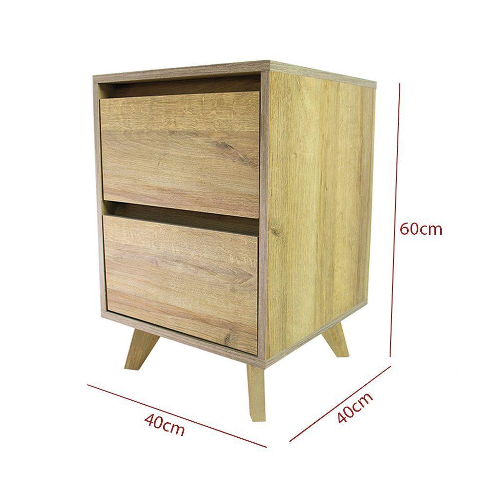 Velador 2 cajones Kalmar-6