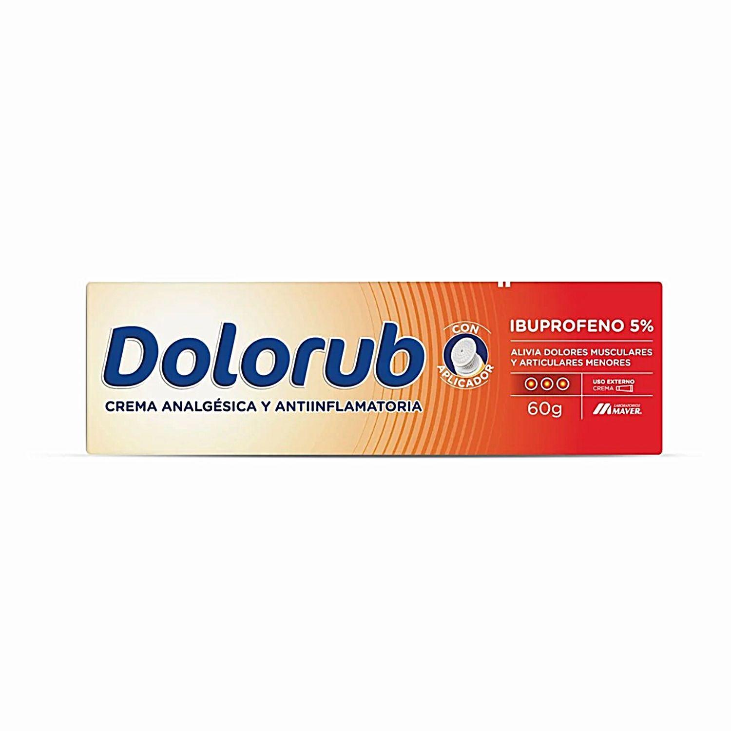 Dolorub Analgésico-antiinflamatorio Crema Tópica 60 Gr-0