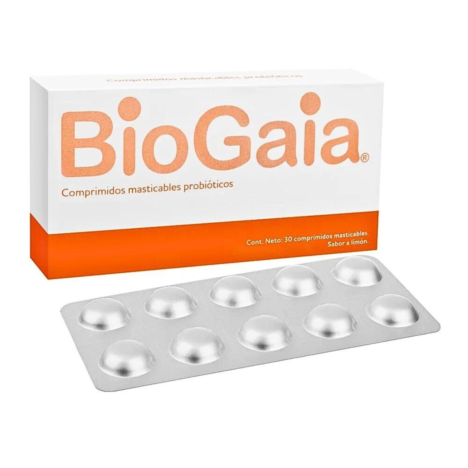 Biogaia Probióticos 30 Comprimidos Masticables Sabor Limón-0