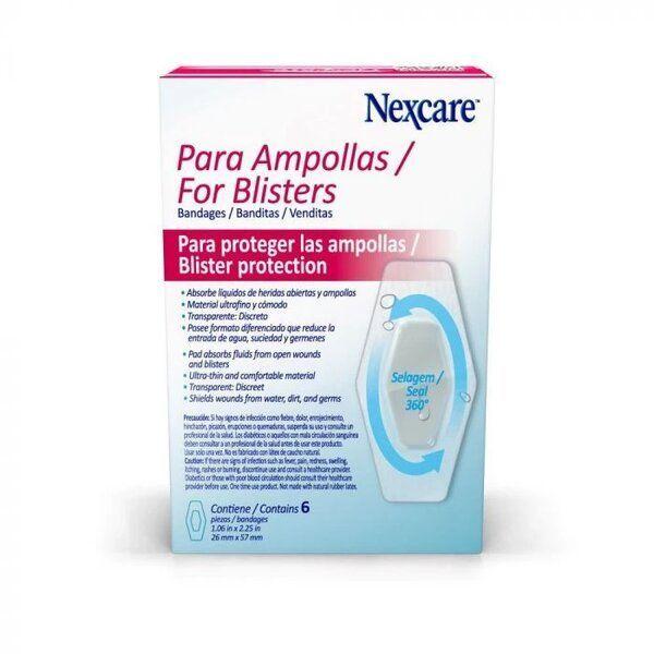 Nexcare Parche Pie Hidrocoloide para Ampollas 6 Unidades-1