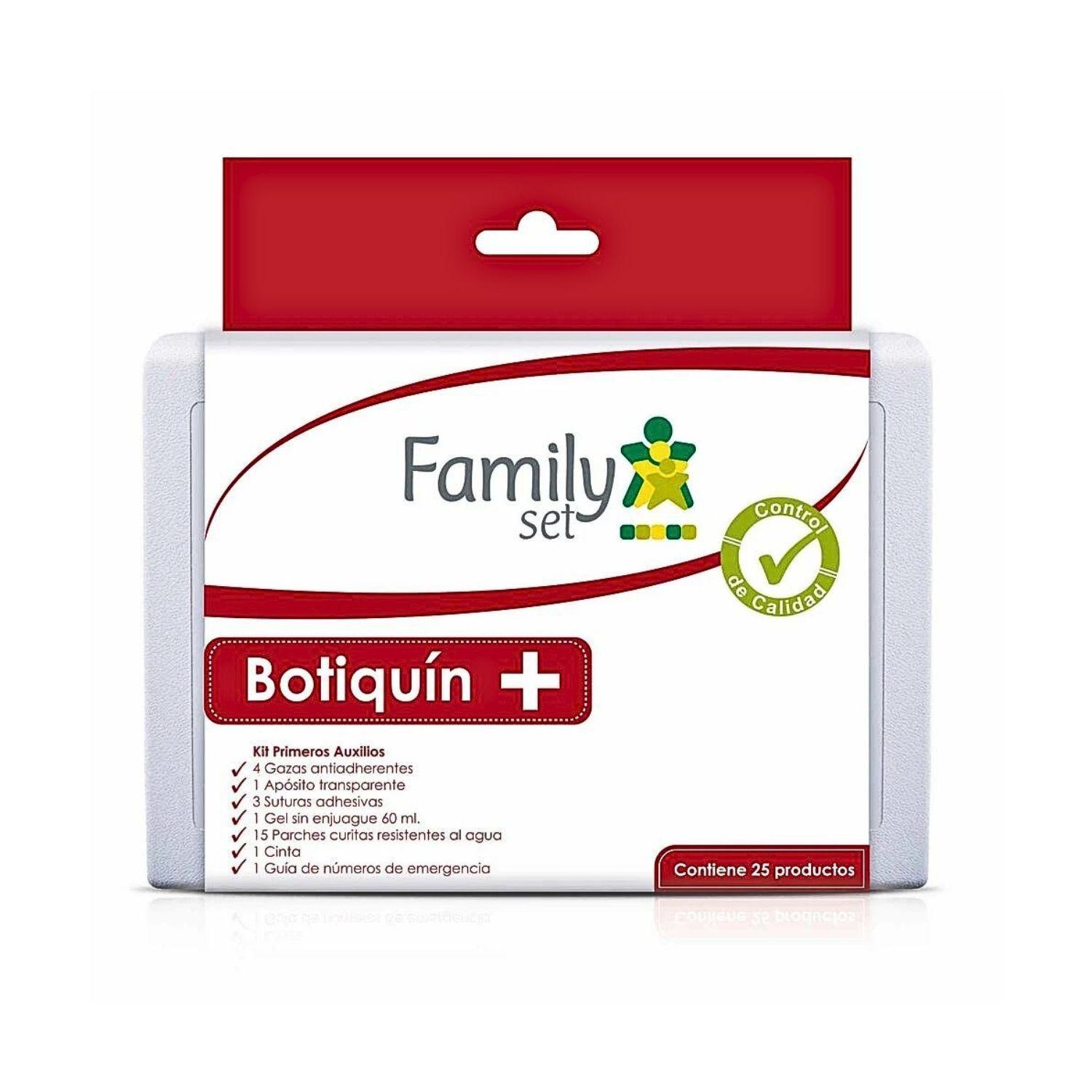 Botiquín Primeros Auxilios 25 Artículos Family Set Original-0