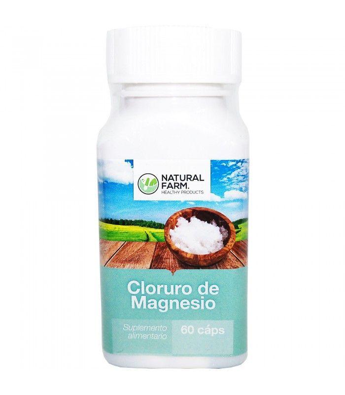 Cloruro de Magnesio 60 Cápsulas Natural Farm-0