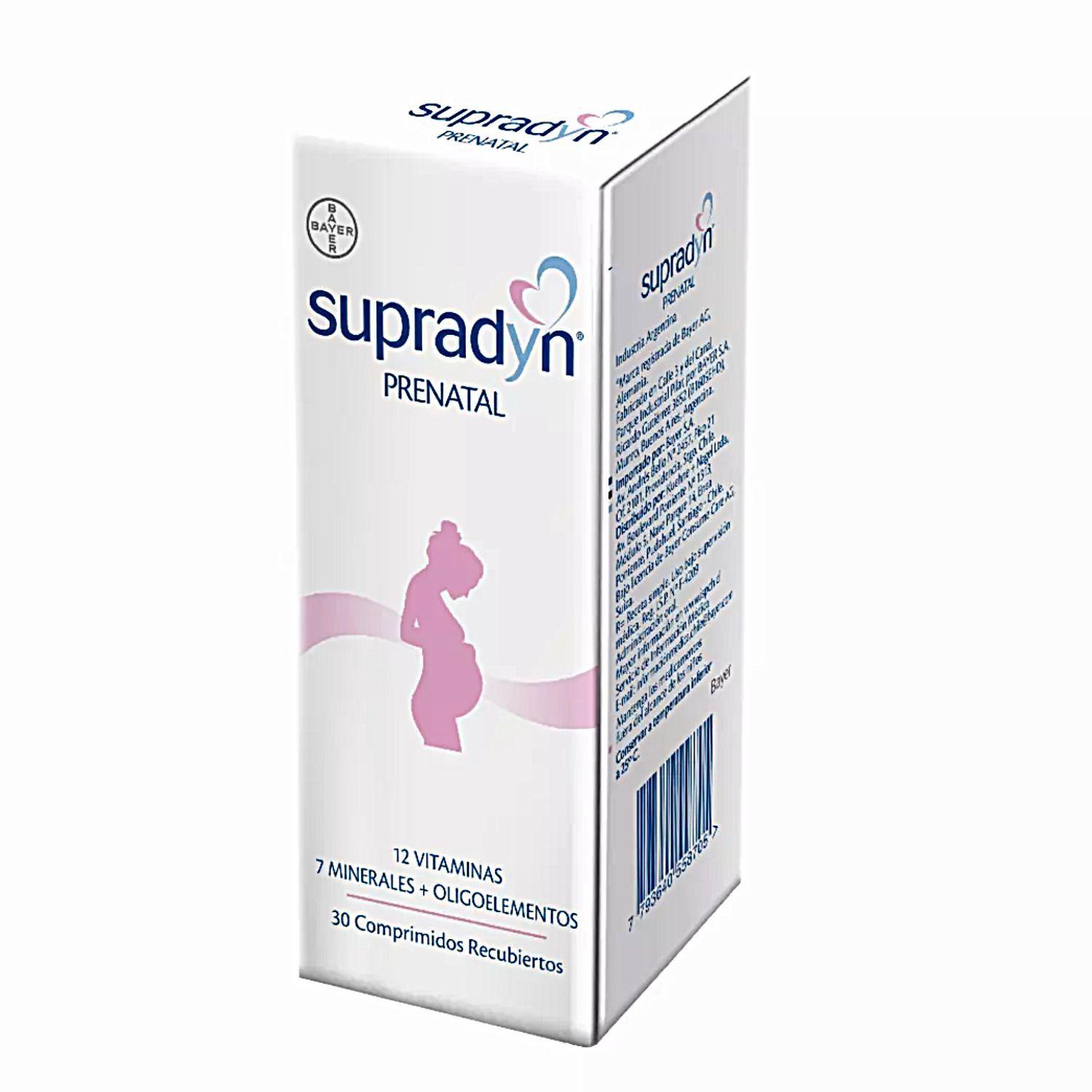 Multivitamínico Supradyn Prenatal Vitaminas Embarazo-0
