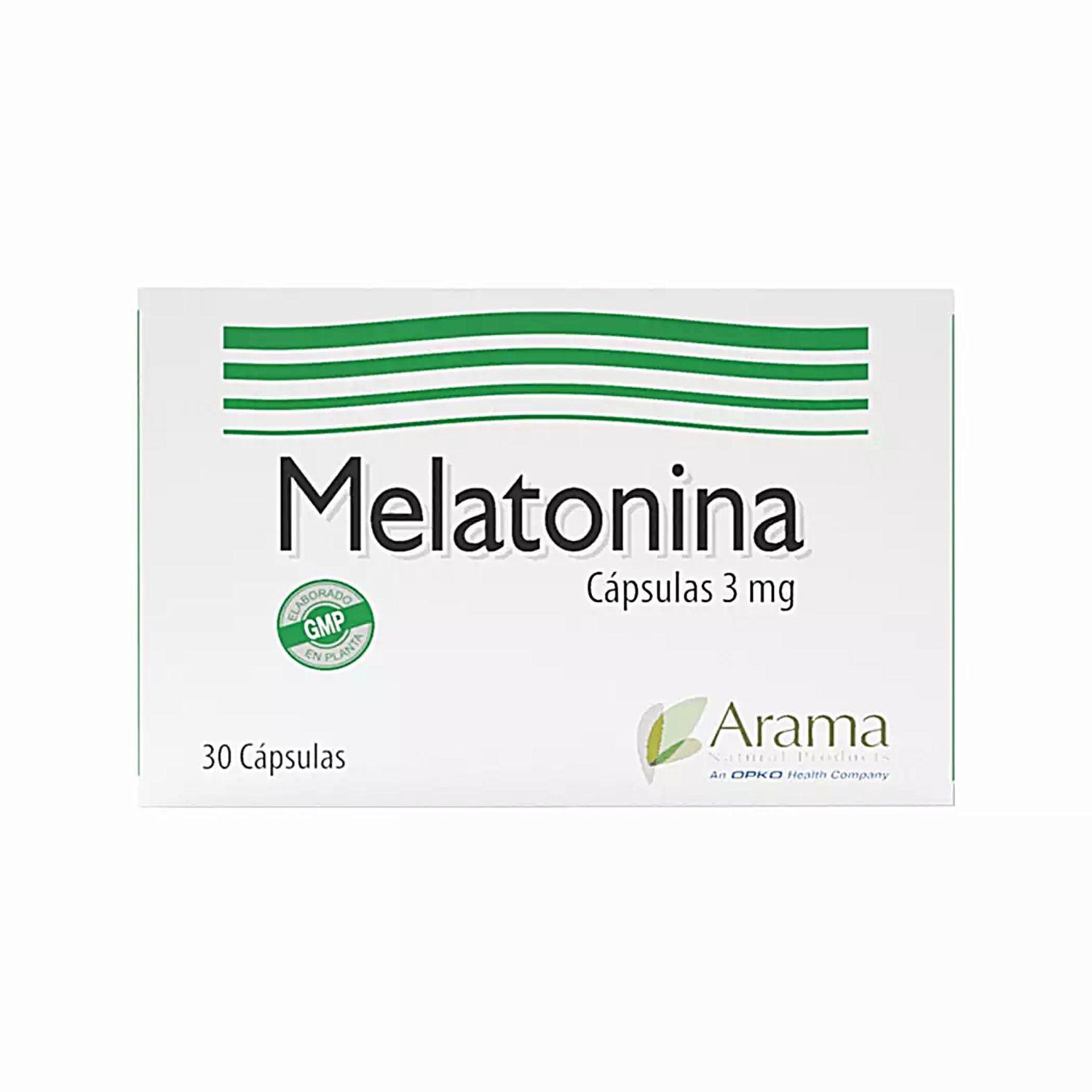 Melatonina Arama 30 Cápsulas -0