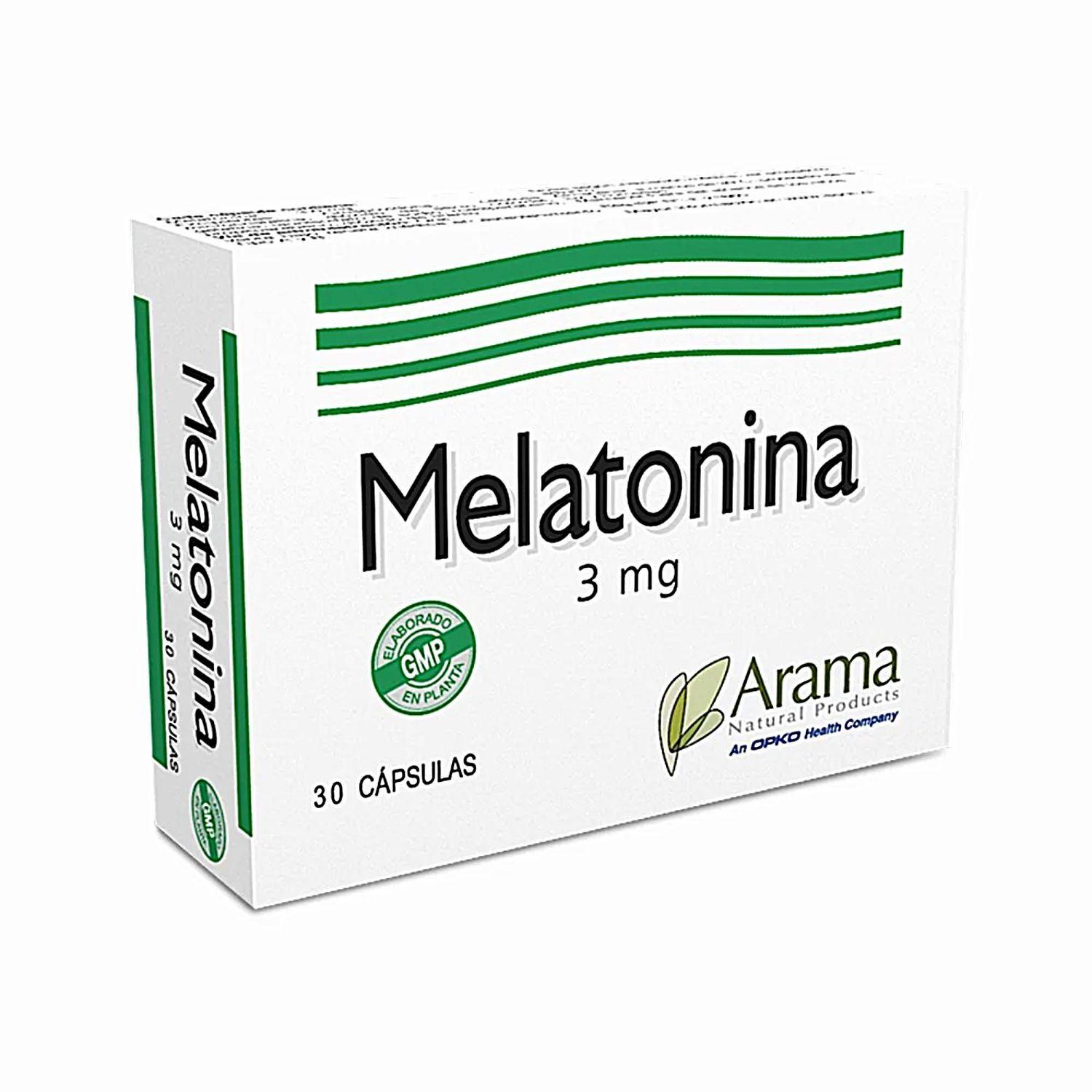Melatonina Arama 30 Cápsulas -1