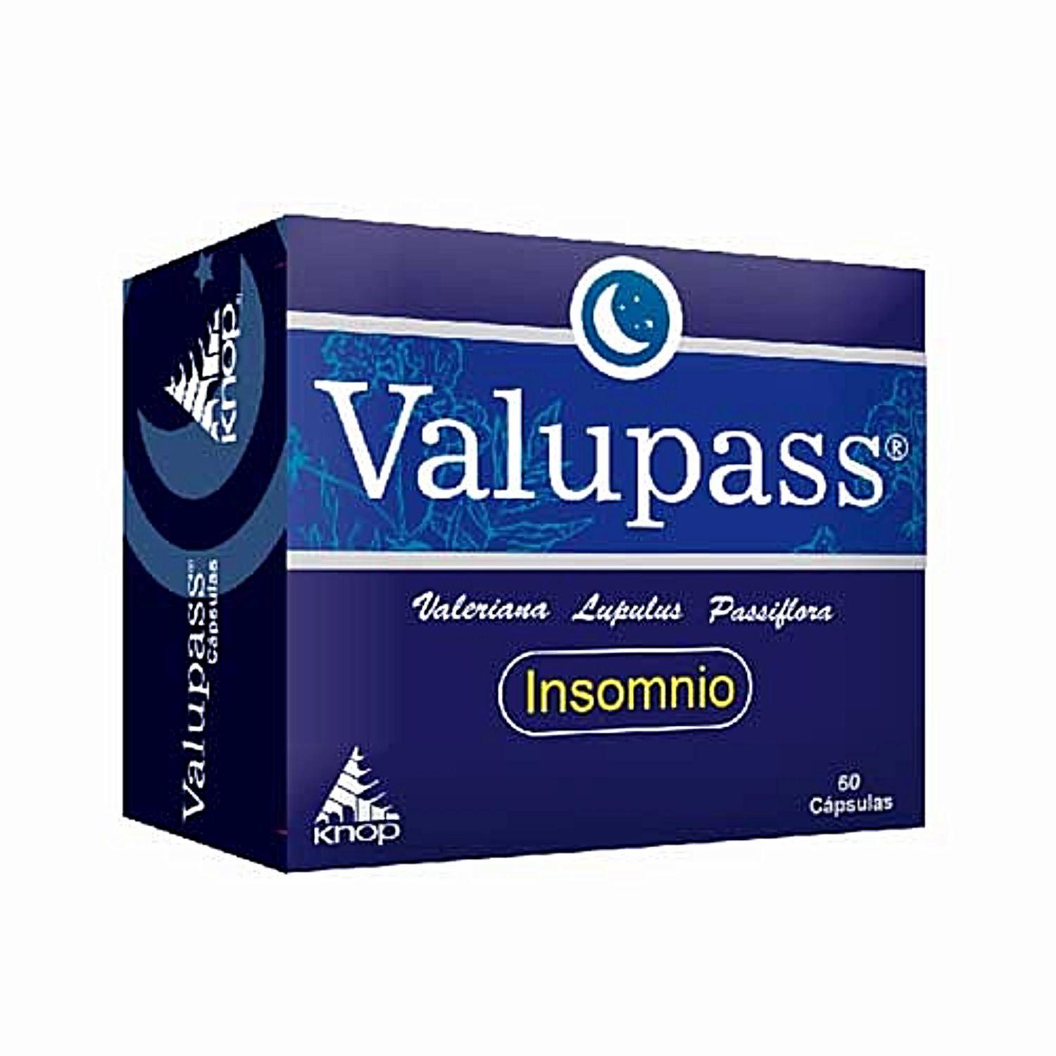 Valupass 60 Cápsulas KNOP (Insomnio)-0