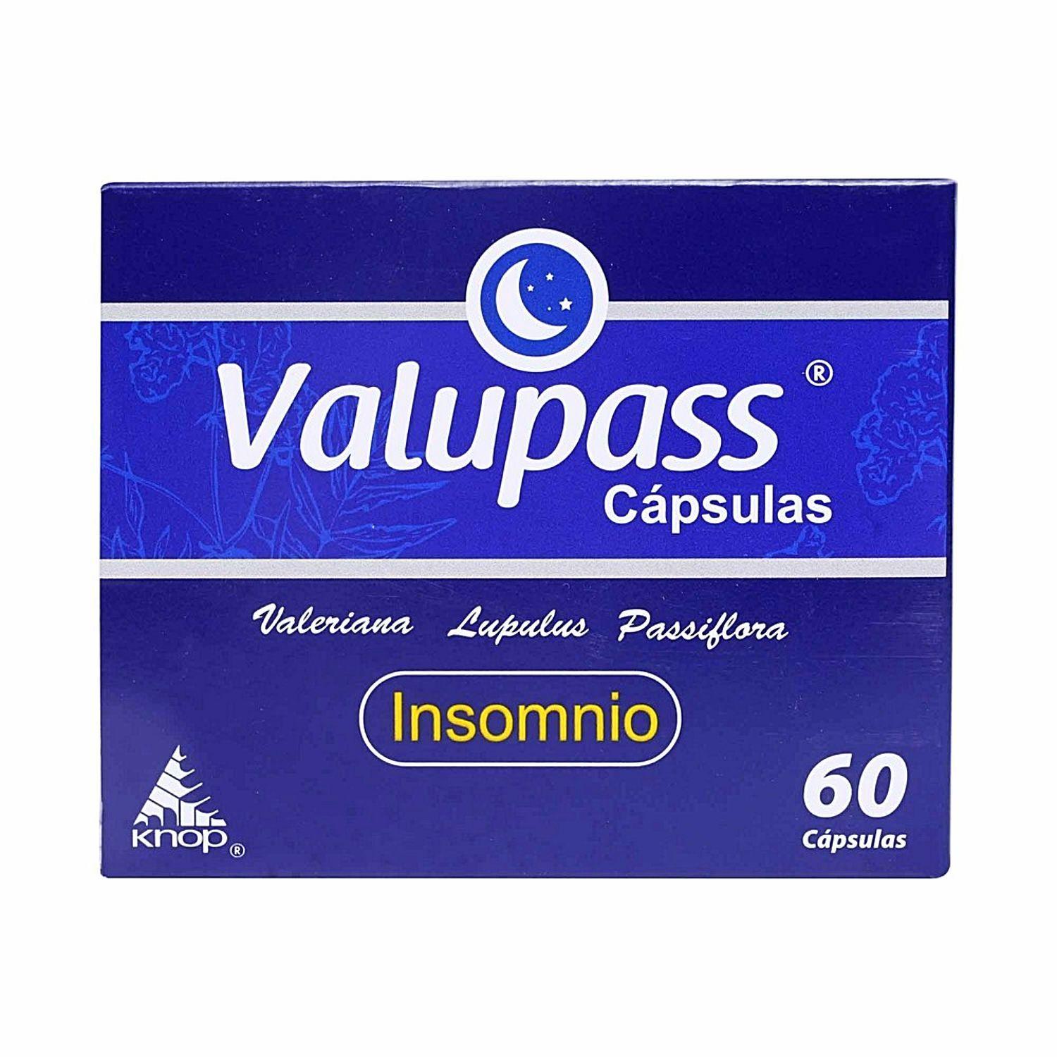 Valupass 60 Cápsulas KNOP (Insomnio)-1