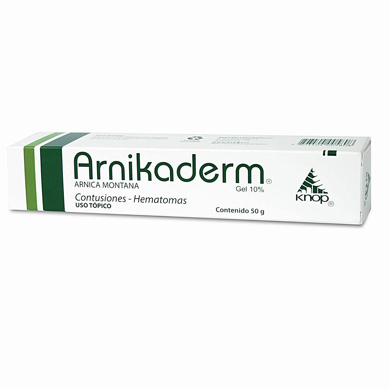 Arnikaderm Árnica 10% Gel Tópico 50g  - Hematoma Contusión-0