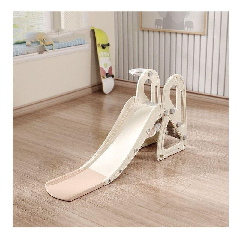 Set Resbalín, Columpio y Aro de Baloncesto Café-3