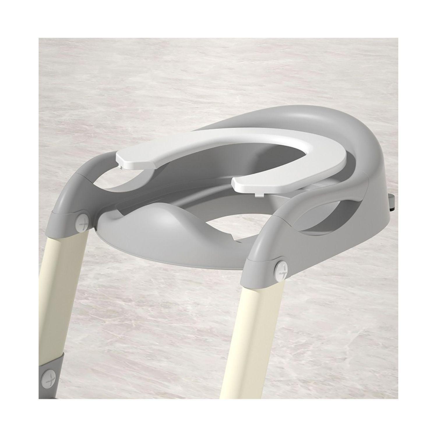 Asiento Escalera Adaptador De Baño para Niño Gris-5