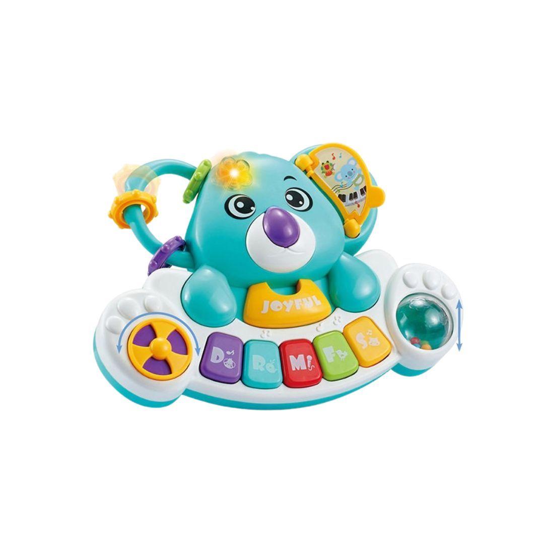 Juguete Didáctico Musical con Luces Para Bebé Celeste-0