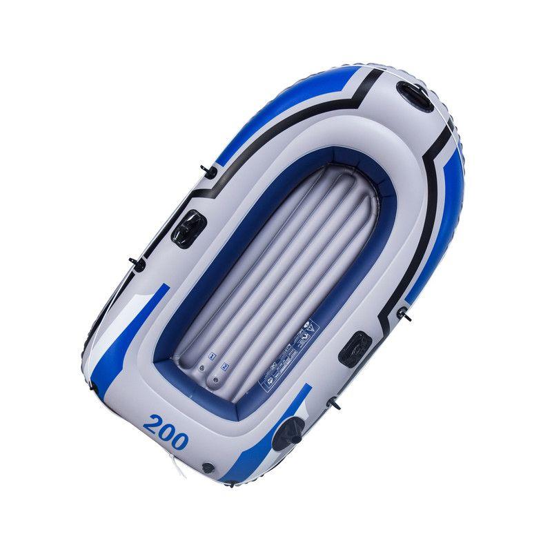 Bote Inflable Para 2 Personas Con Remos Y Bomba De Aire Manual-3