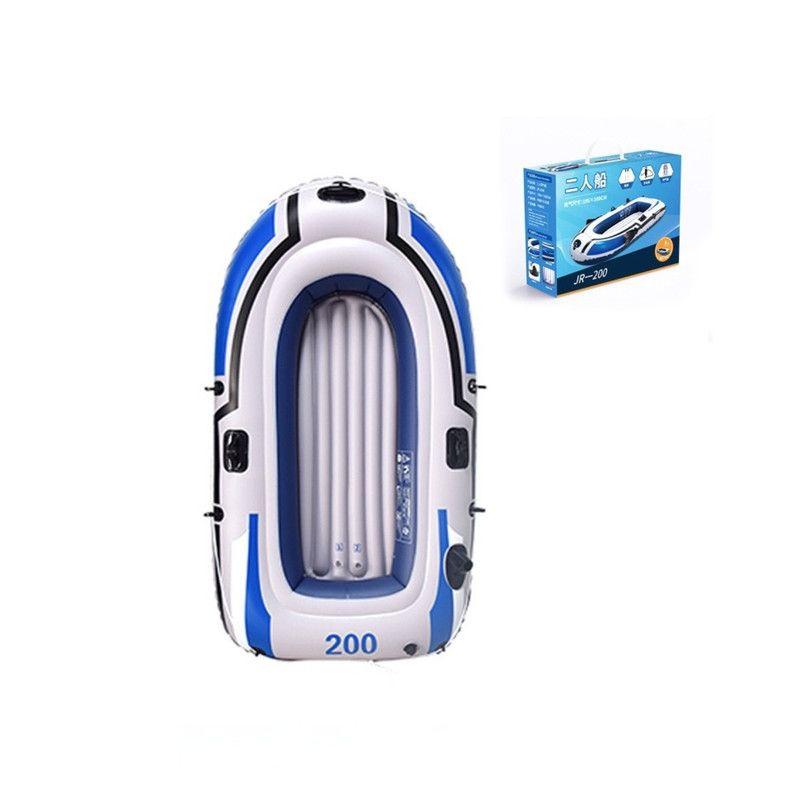 Bote Inflable Para 2 Personas Con Remos Y Bomba De Aire Manual-4