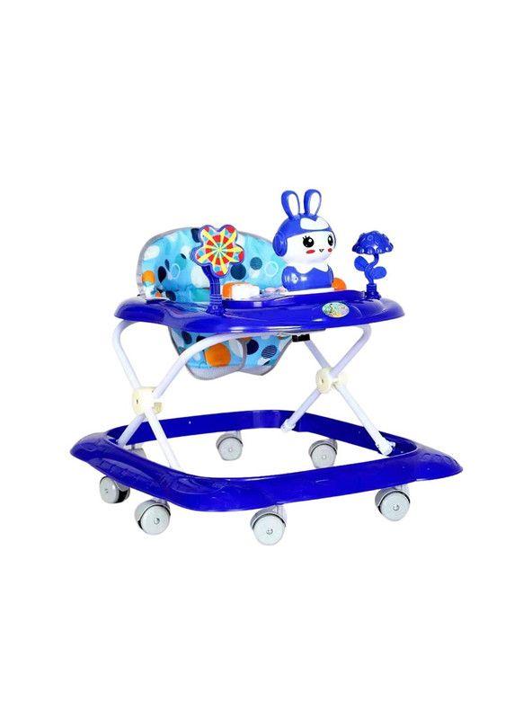 Andador Gimnasio para bebé, con bandeja de juego y música Azul-1