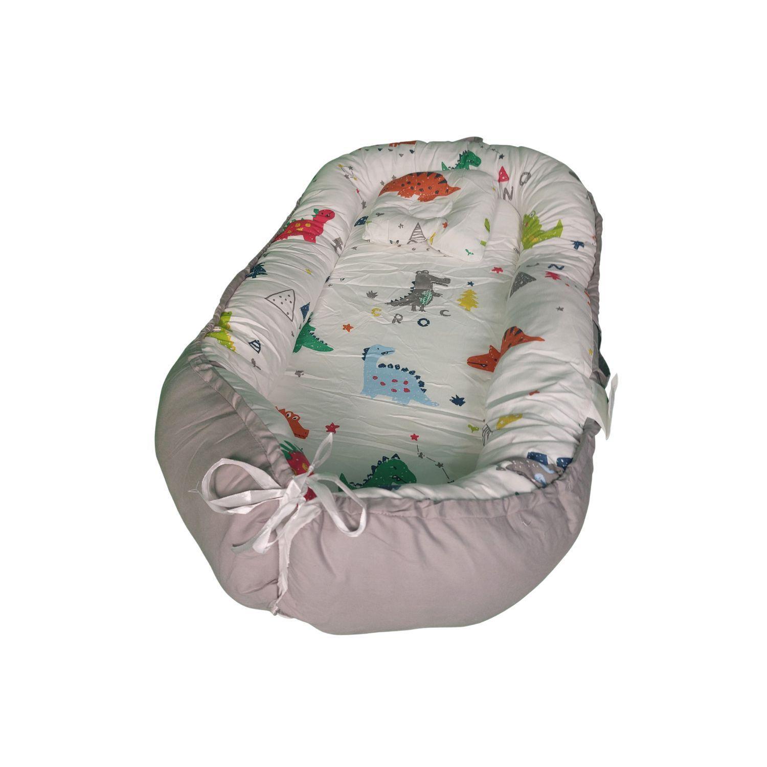 Cama Cojín Nido Colecho Con Almohada De Algodón Reforzada D8-2