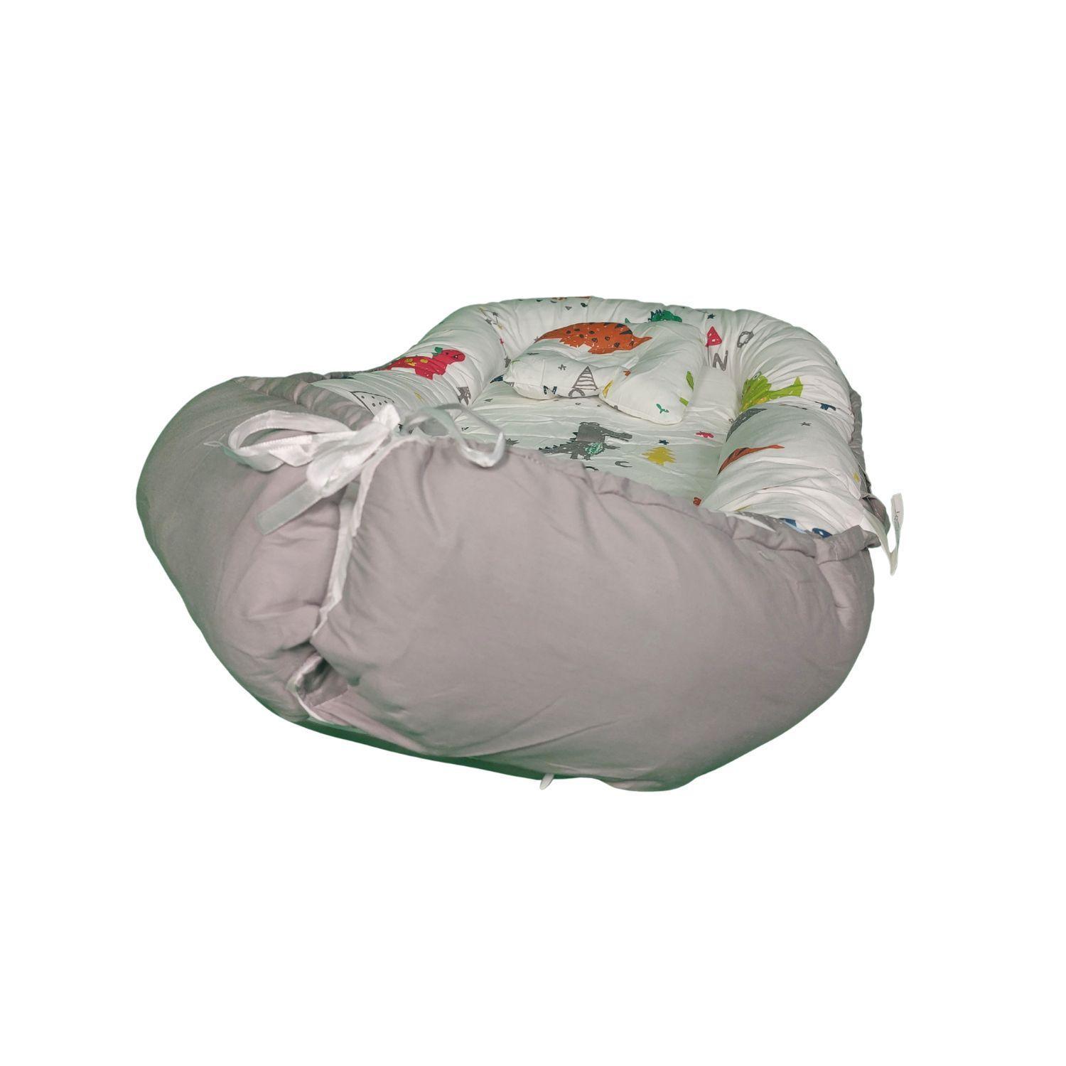 Cama Cojín Nido Colecho Con Almohada De Algodón Reforzada D8-3
