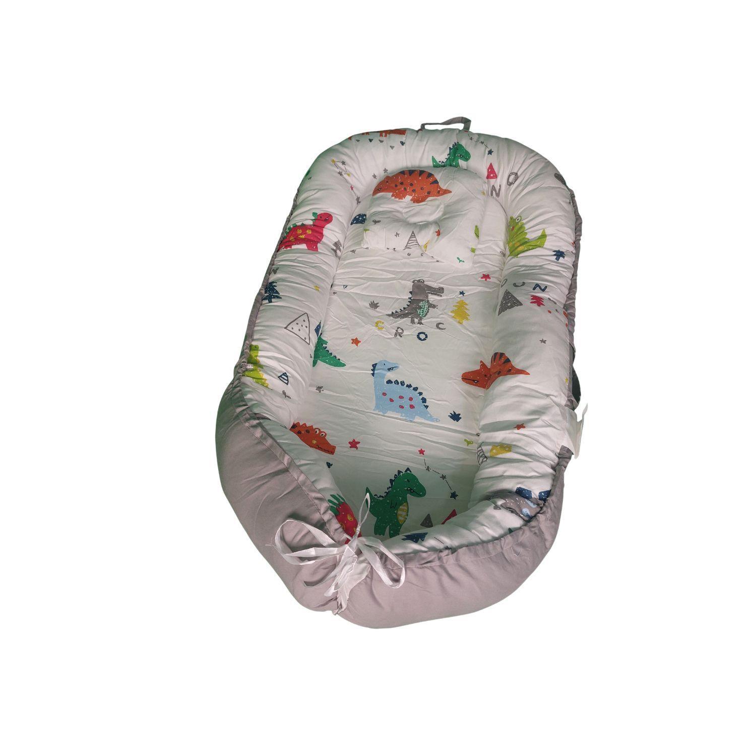 Cama Cojín Nido Colecho Con Almohada De Algodón Reforzada D8-4