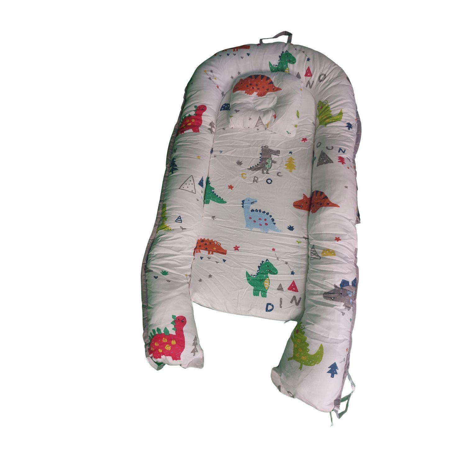 Cama Cojín Nido Colecho Con Almohada De Algodón Reforzada D8-6
