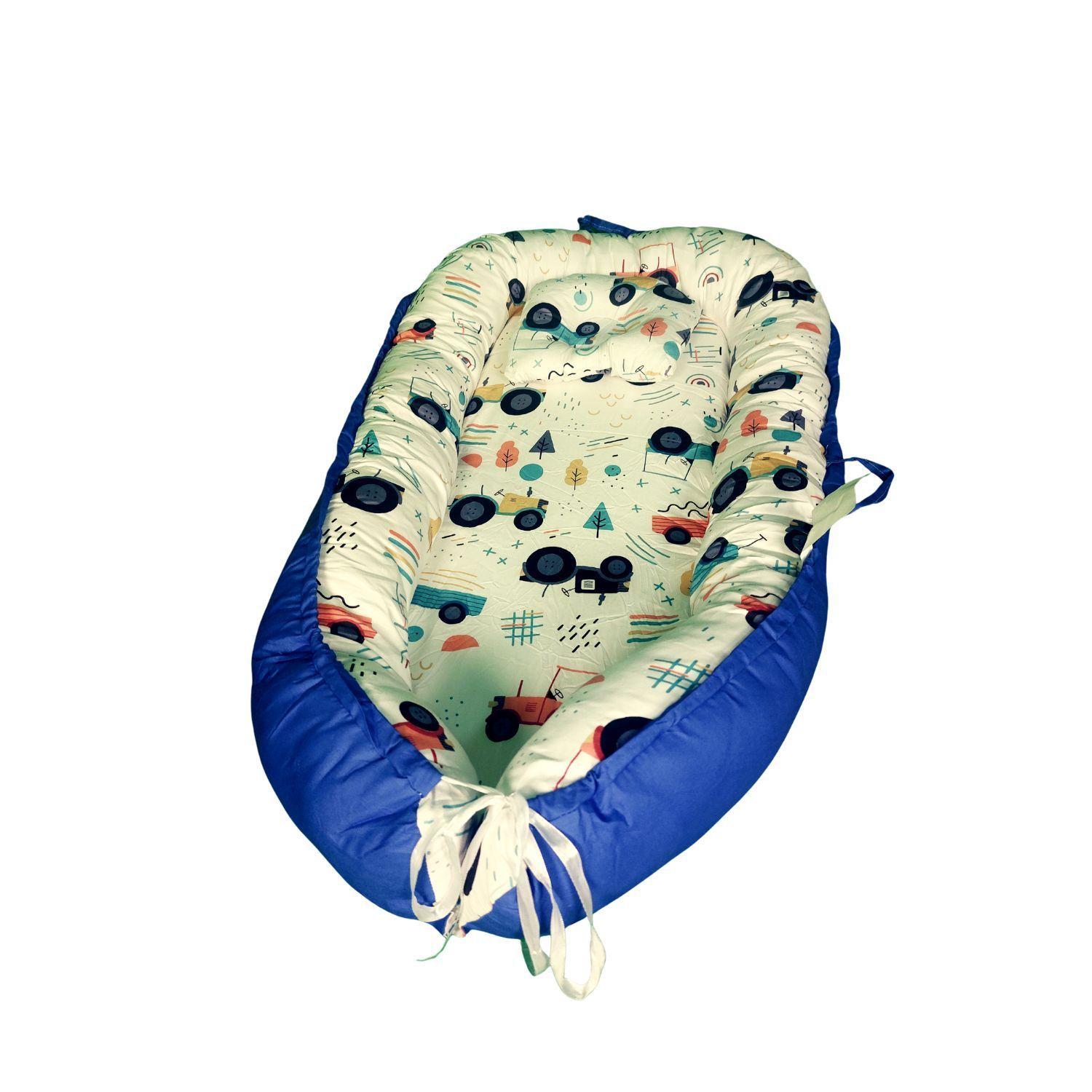 Cama Cojín Nido Colecho Con Almohada De Algodón Reforzada D7-3