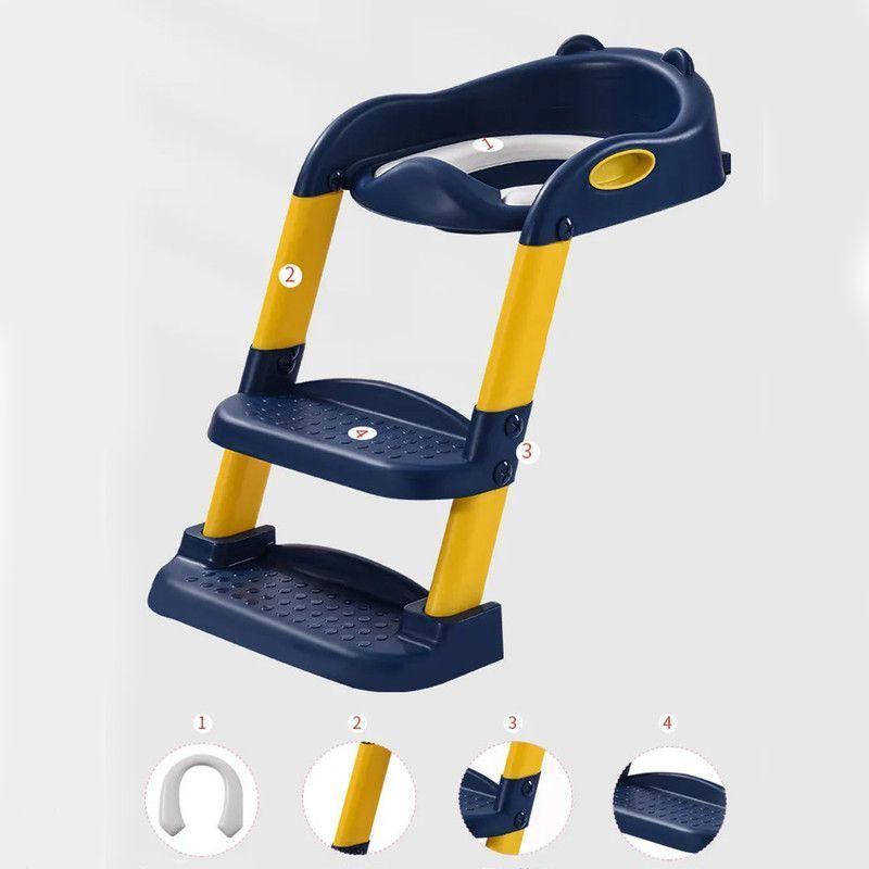 Asiento Escalera Adaptador Pelela De Inodoro Baño Wc Para Niños-2