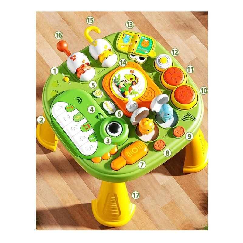 Mesa Infantil Con 17 Juegos Y Musical Interactiva-3