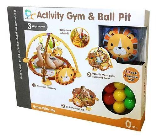 Gimnasio Centro De Juegos Para Bebé Y Piscina Pelotas León-3
