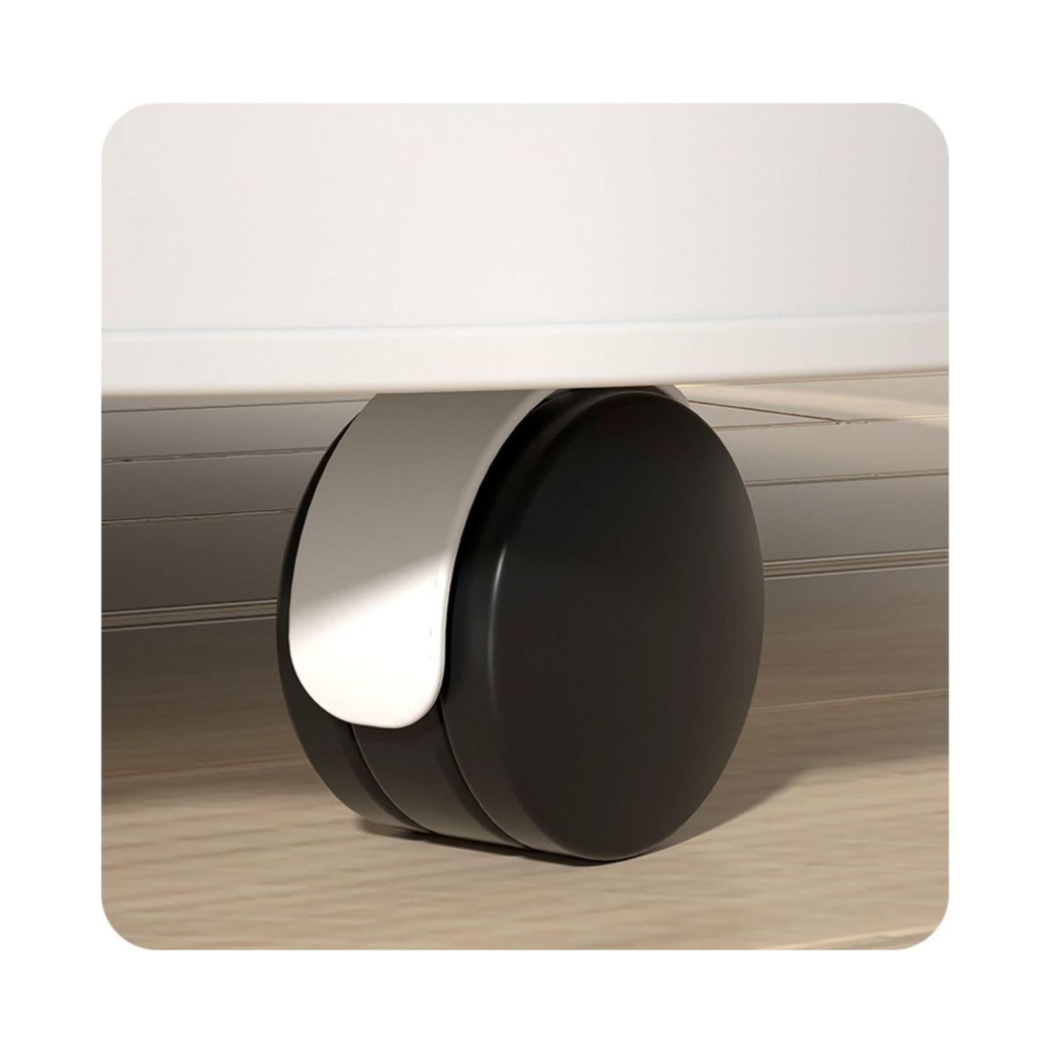 Andador Plegable Ajustable con Juguete, Pisador y Música Rosa-2