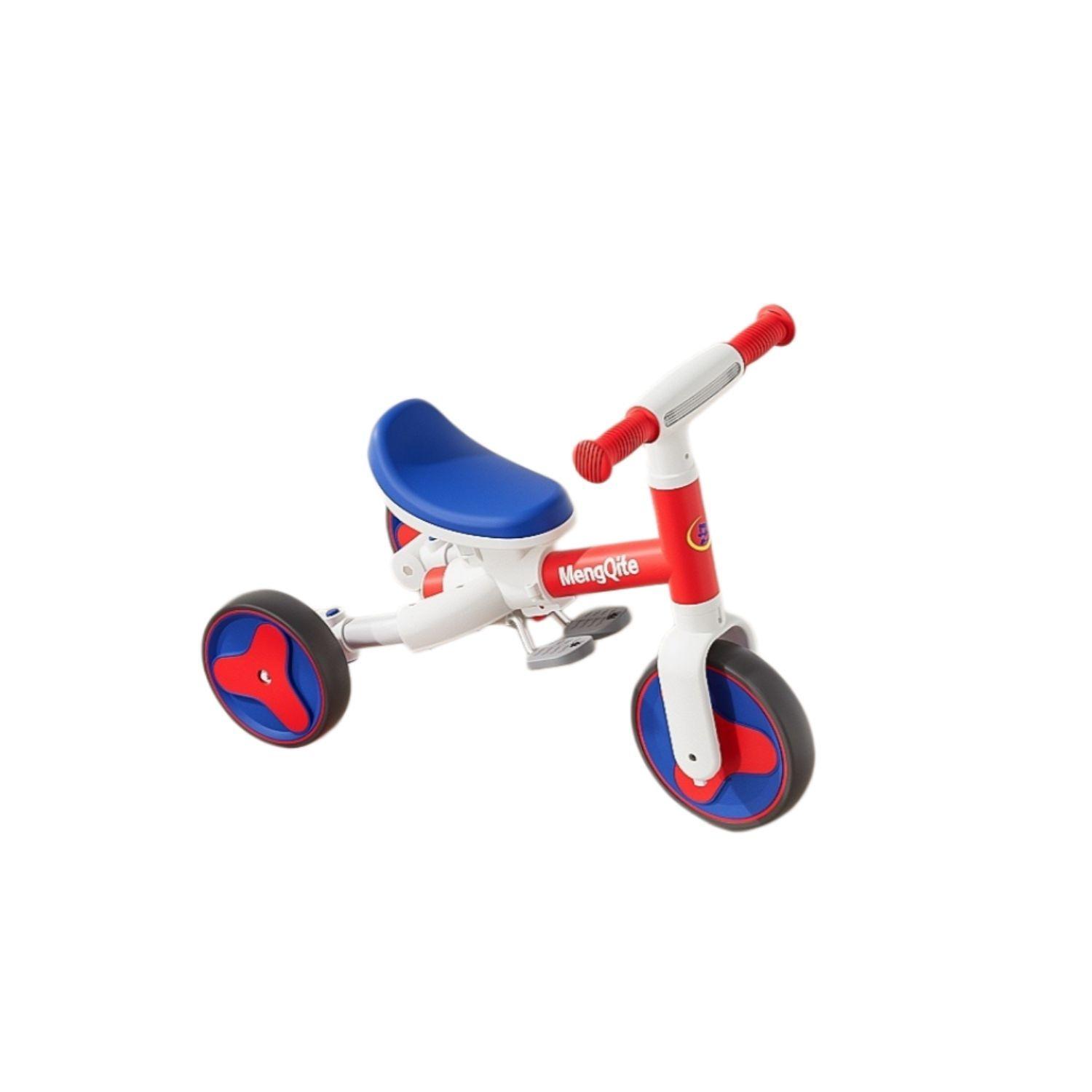 Triciclo Andador Bicicleta De Equilibrio 3 En 1 Para Niños Rojo-5